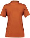 An image of a Custom STORMTECH WOMENS ECLIPSE H2X DRY PIQUE POLO in Rust!
