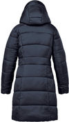 Am image of a Custom Stormtech Womens Elkridge Parka in Midnight!