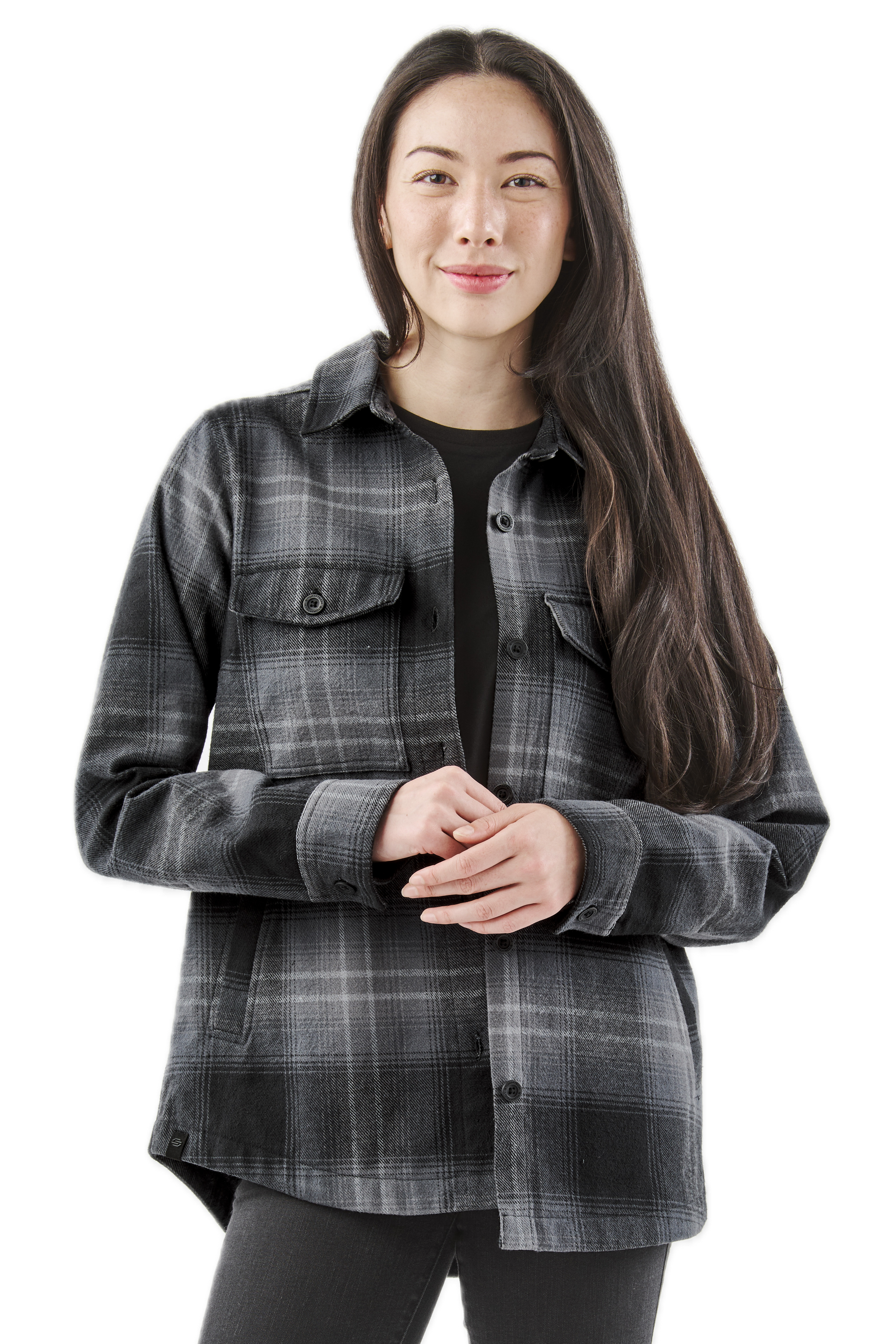 Stormtech Womens Highland Plaid Shacket