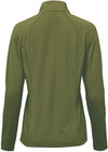 An image of a Custom Stormtech Womens Mesa Quarter Zip Pullover in SAGE GREEN!