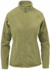 An image of a Custom Stormtech Womens Montauk Fleece Jacket in Sage Green!