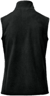 An image of a Custom Stormtech Womens Montauk Fleece Vest in Black!