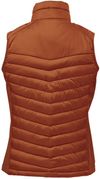 An image of a Custom Stormtech Womens Montserrat Thermal Vest in Rust!