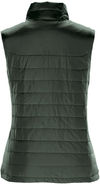 An image of a Custom Stormtech Womens Nautilus Quilted Vest in CYPRESS!