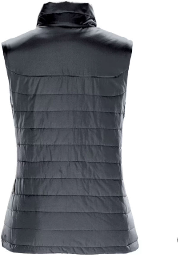 An image of a Custom Stormtech Womens Nautilus Quilted Vest in DOLPHIN!
