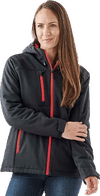 An image of a Custom Stormtech Womens Orbiter Insulated Softshell Jacket!