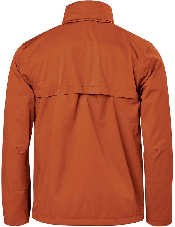 An image of a Custom Stormtech Womens Scirocco Lightweight Shell in Rust!