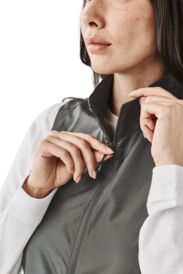 An image of a Custom Stormtech Womens Sierra Lightweight Vest!