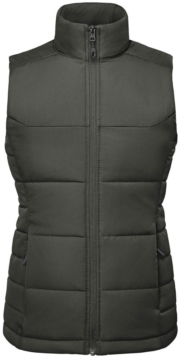Stormtech Womens Sierra Quilted Vest in Granite