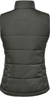 An image of a Custom Stormtech Womens Sierra Quilted Vest in Granite!