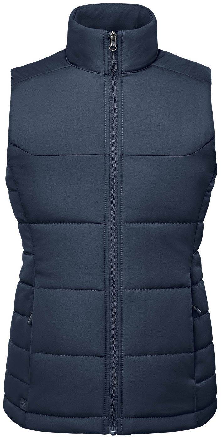 Stormtech Womens Sierra Quilted Vest in Navy