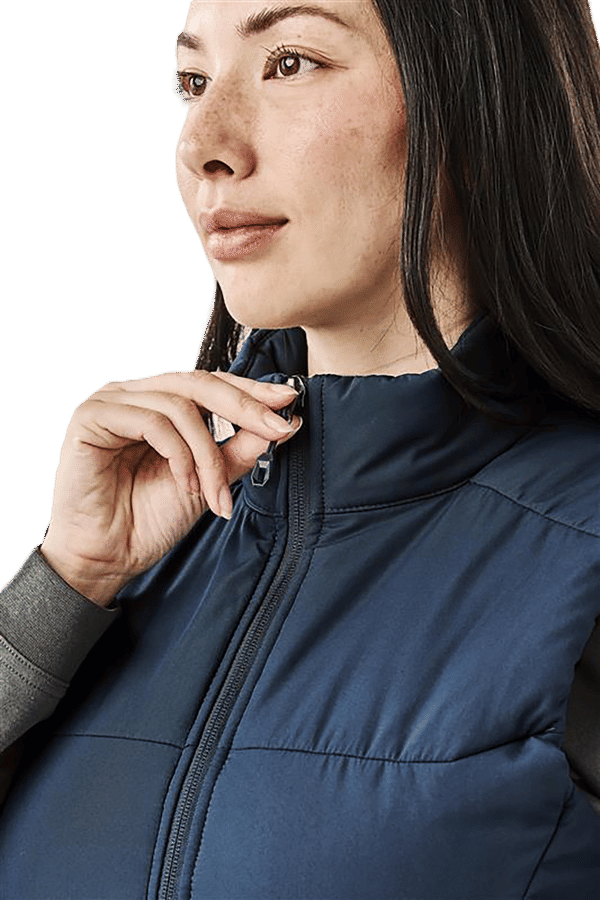 An image of a Custom Stormtech Womens Sierra Quilted Vest!