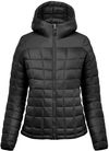 Am image of a Custom Stormtech Womens Tundra Thermal Jacket in Black!