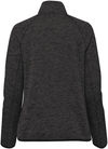 Am image of a Custom Stormtech Womens Yosemite Full Zip Fleece Jacket in Black Heather!