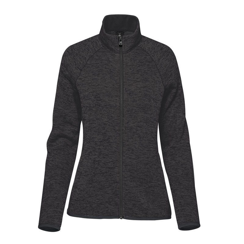 Stormtech Womens Yosemite Full Zip Fleece Jacket in Black Heather