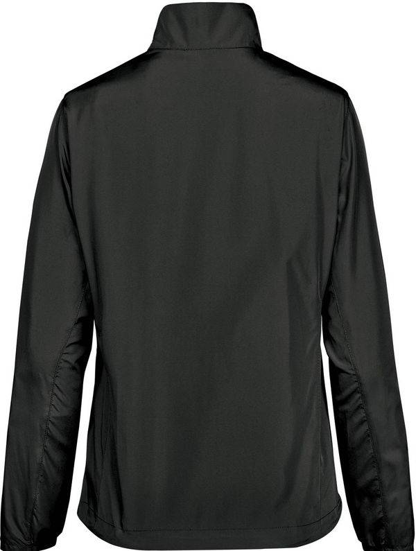 An image of a Custom Stormtech  Compare Womens Sierra Lightweight Shell SKU in Black!