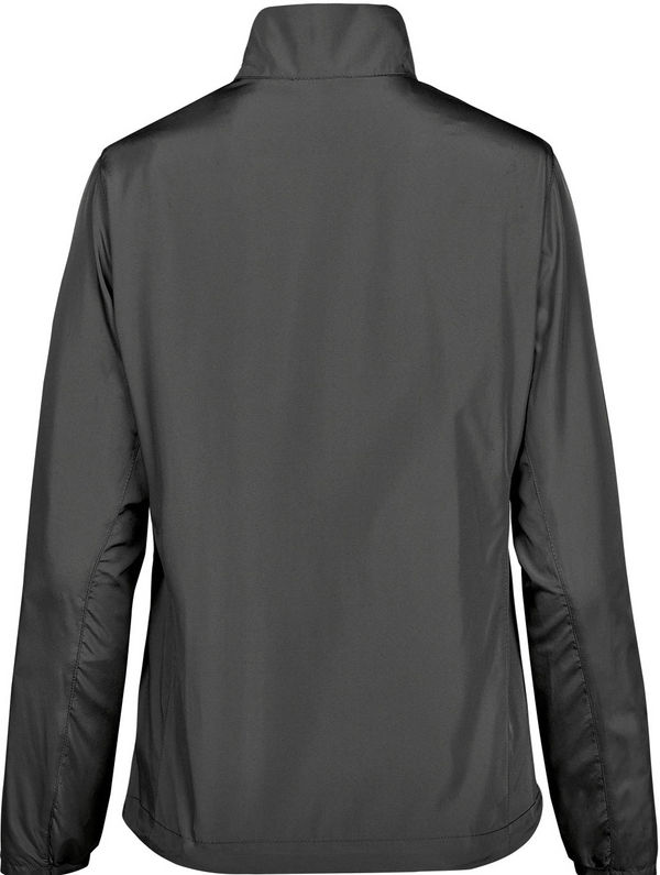 An image of a Custom Stormtech Womens Sierra Lightweight Shell in Granite!