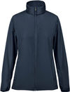 An image of a Custom Stormtech Womens Sierra Lightweight Shell in Navy!