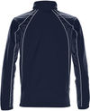 Am image of a Custom Stormtech Youth Warrior Training Jacket in NAVY / NAVY / WHITE!