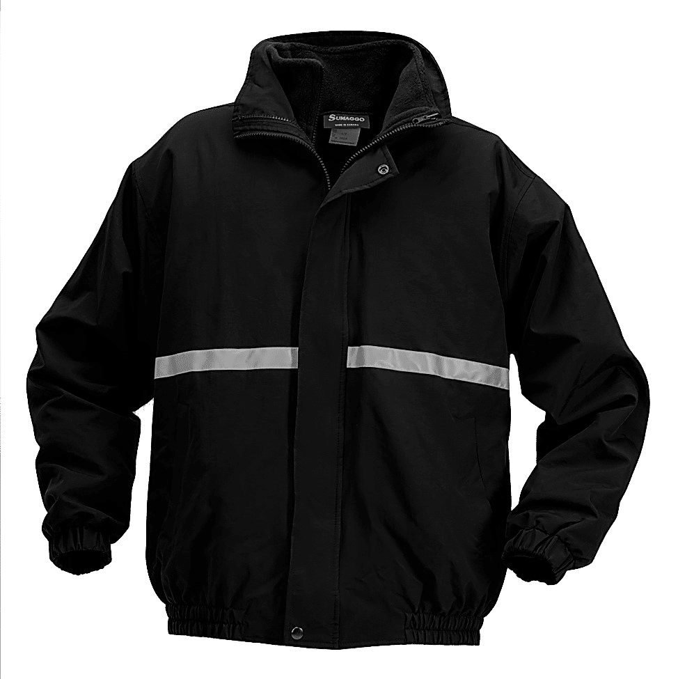 Sumaggo 3 in 1 Winter Bomber Jacket in Black