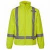 An image of a Custom Sumaggo High Visibility Spring Jacket in Lime!