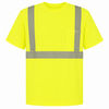 An image of a Custom Sumaggo High Visibility TShirt With Ventilated Reflective Tapes in Lime!
