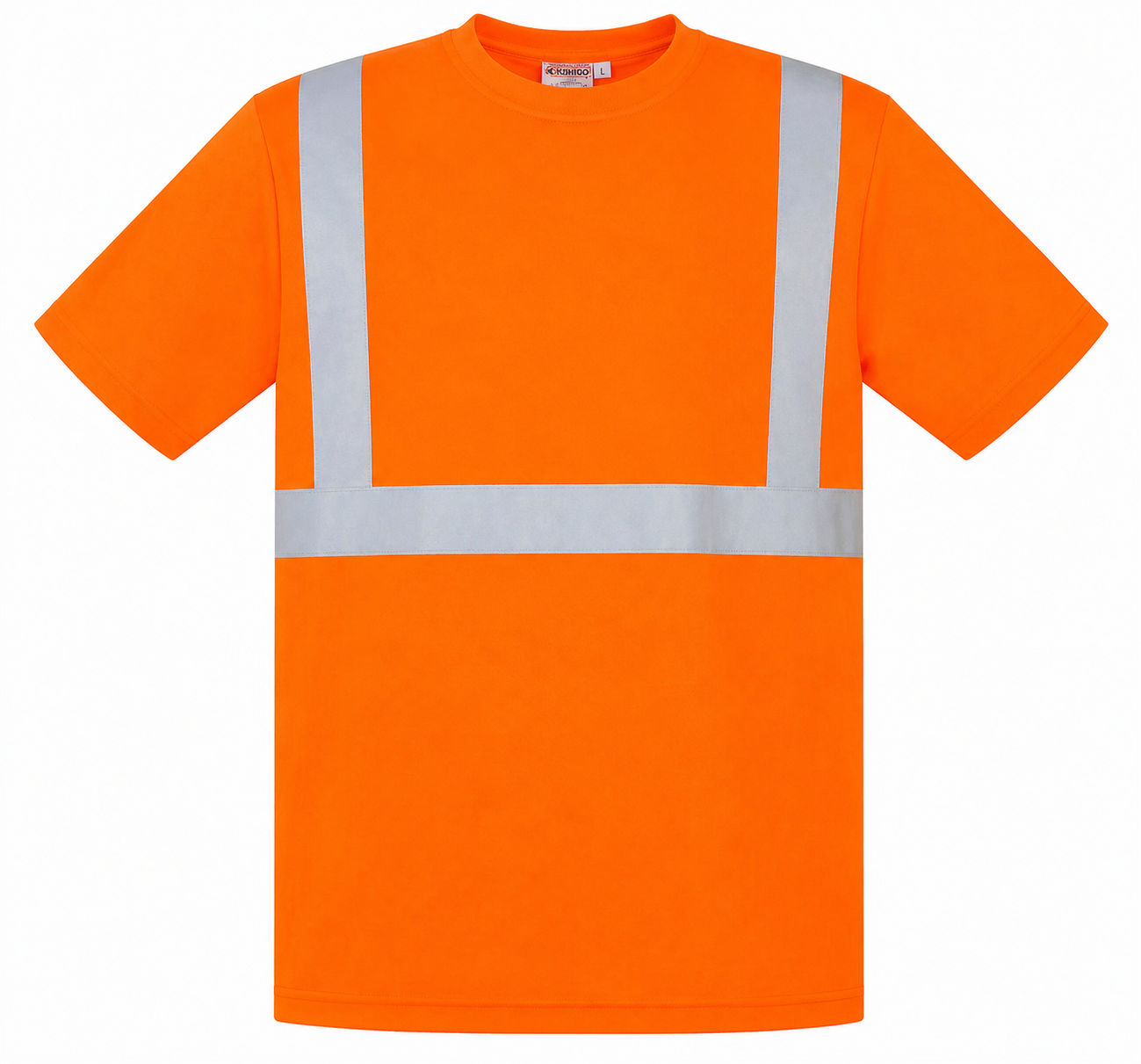 Sumaggo Safety 100 Percent Cotton Tshirt in Orange