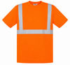 An image of a Custom Sumaggo Safety 100 Percent Cotton Tshirt in Orange!