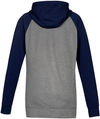 Am image of a Custom Biz Collection Hype Ladies Two Tone Hoodie in Grey Marle/Navy!