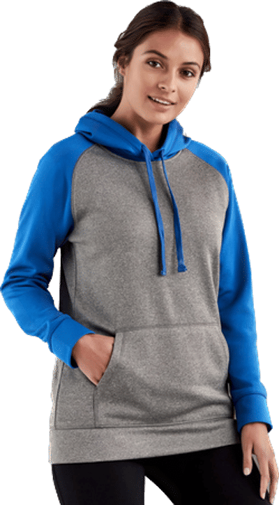 An image of a Custom Biz Collection Hype Ladies Two Tone Hoodie!