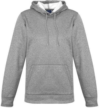 Am image of a Custom Biz Collection Ladies Hype Pull On Hoodie in Grey Marle!