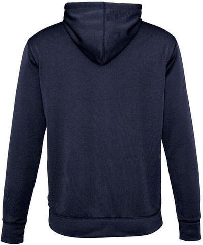 Am image of a Custom Biz Collection Ladies Hype Pull On Hoodie in Navy!
