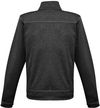 Am image of a Custom Biz Collection Mens Hype Full Zip Jacket in Black Marle!