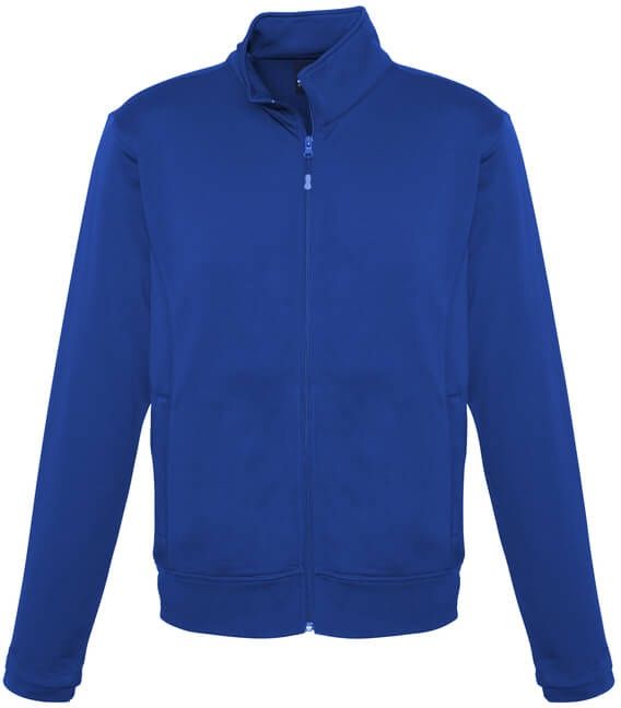 Biz Collection Mens Hype Full Zip Jacket in Royal