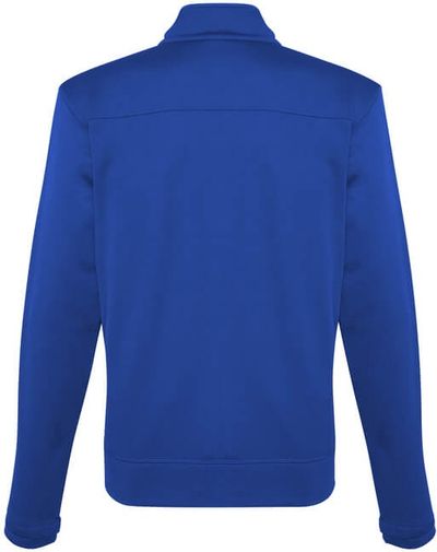 Am image of a Custom Biz Collection Mens Hype Full Zip Jacket in Royal!