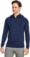 An image of a Custom Swannies Golf Mens Vandyke Quarter Zip Hooded Sweatshirt!