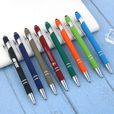 An image of custom pens that you can print your logo on!