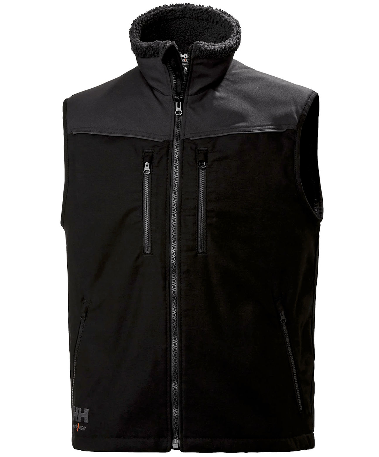 Helly Hansen Men's Oxford Lined Vest in Black/Ebony