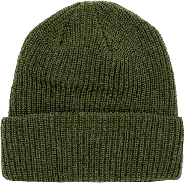 Am image of a Custom Beaniiez Accent Acrylic Toque in Army!