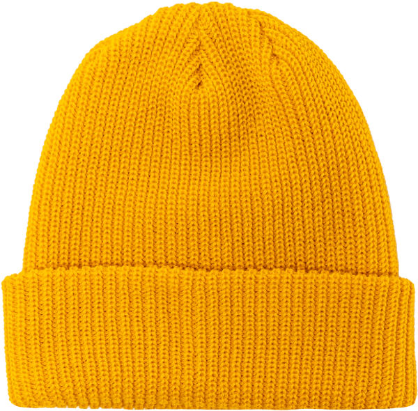 Am image of a Custom Beaniiez Accent Acrylic Toque in Mustard!
