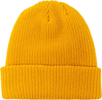 Am image of a Custom Beaniiez Accent Acrylic Toque in Mustard!
