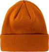 Am image of a Custom Beaniiez Cousteau Short Toque in Burnt Orange!