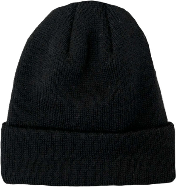 Am image of a Custom Beaniiez Cousteau Short Toque in Black!