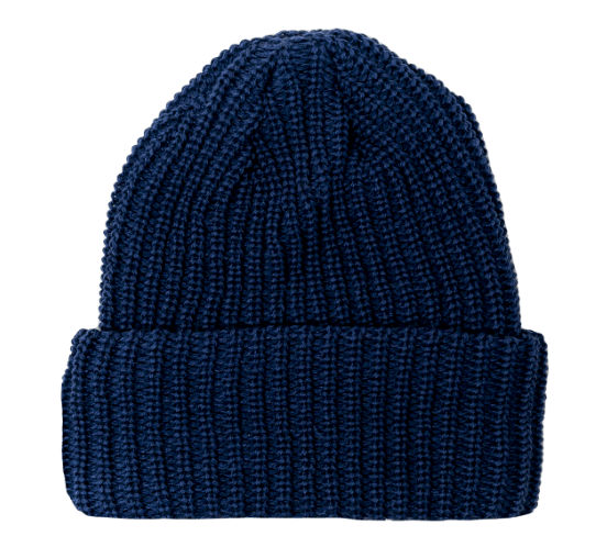 Beaniiez Mountain Toque in Ribbon Blue