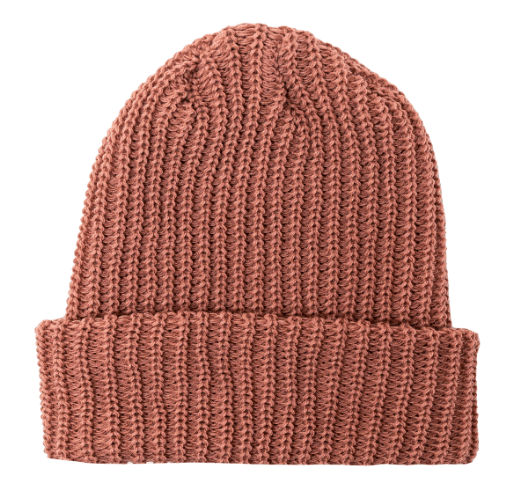 Beaniiez Mountain Toque in Dusty Rose