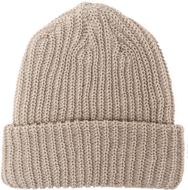 Am image of a Custom Beaniiez Mountain Toque in Pigment Ivory!