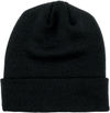 Am image of a Custom Beaniiez Nordic Toque in Black!
