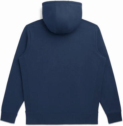 Am image of a Custom Original Favorites GOTS® Organic Cotton Zip Up Sweatshirt in Ocean Navy!