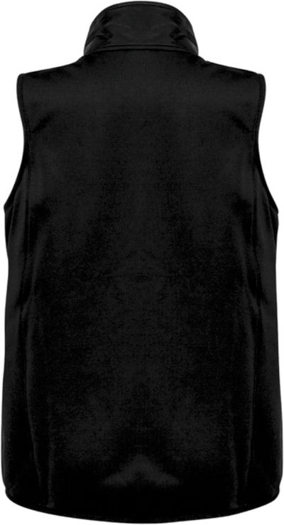 Am image of a Custom Biz Collection Mens Stealth Tech Vest in Black/Silver Grey!