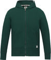 Am image of a Custom Roots73 Mens Canmore Eco Full Zip Hoody in Evergreen!